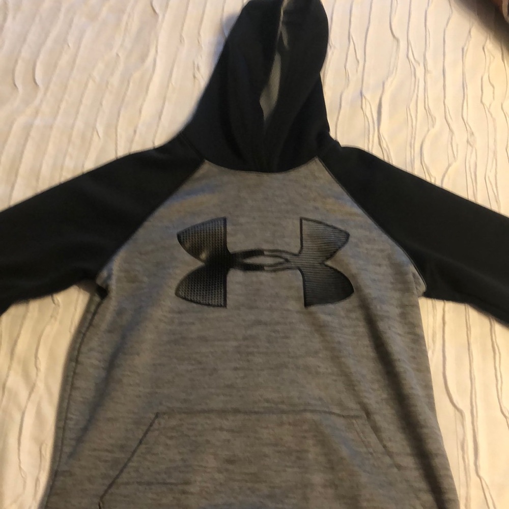 under armour hoodie!